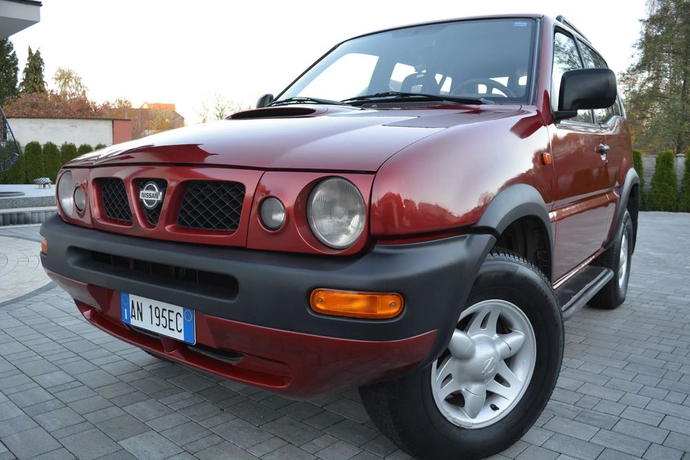 Nissan Terrano ŚLICZNY_Krótki_4x4+BLOKADA_z Włoch-GRAMA Rdzy_Jedyny Taki_Stan WZÓR !