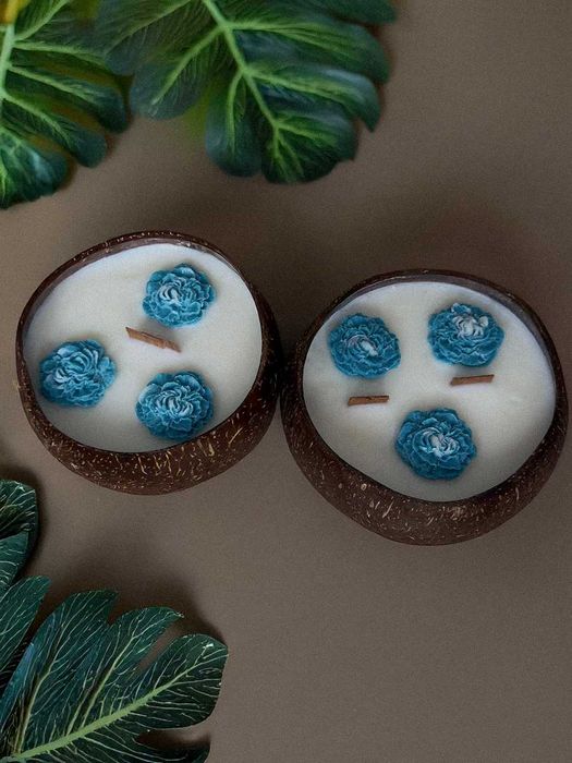 prezent ręcznie robiony, świece ręcznie robione