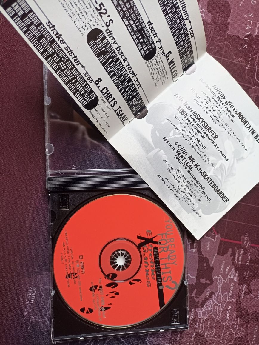 You Ready For This?cd Extreme Games, The Cult,Biohazard,rock metal Mtv