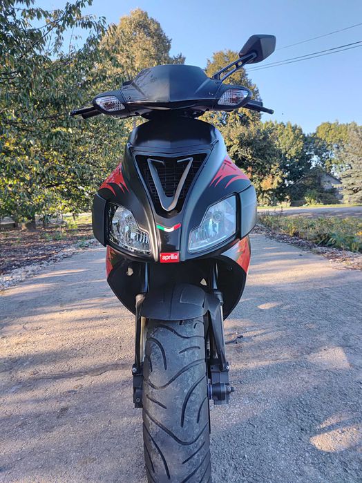 Aprilia sr50(70)ccfactory w idealnym stanie niski przebieg zrywnymocny