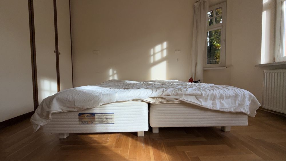 Łóżko 2 szt 100x200 łóżka