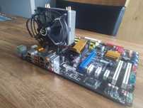 Płyta główna Asus p5qd turbo, procesor Intel Xeon e5450 i 8 GB ramu