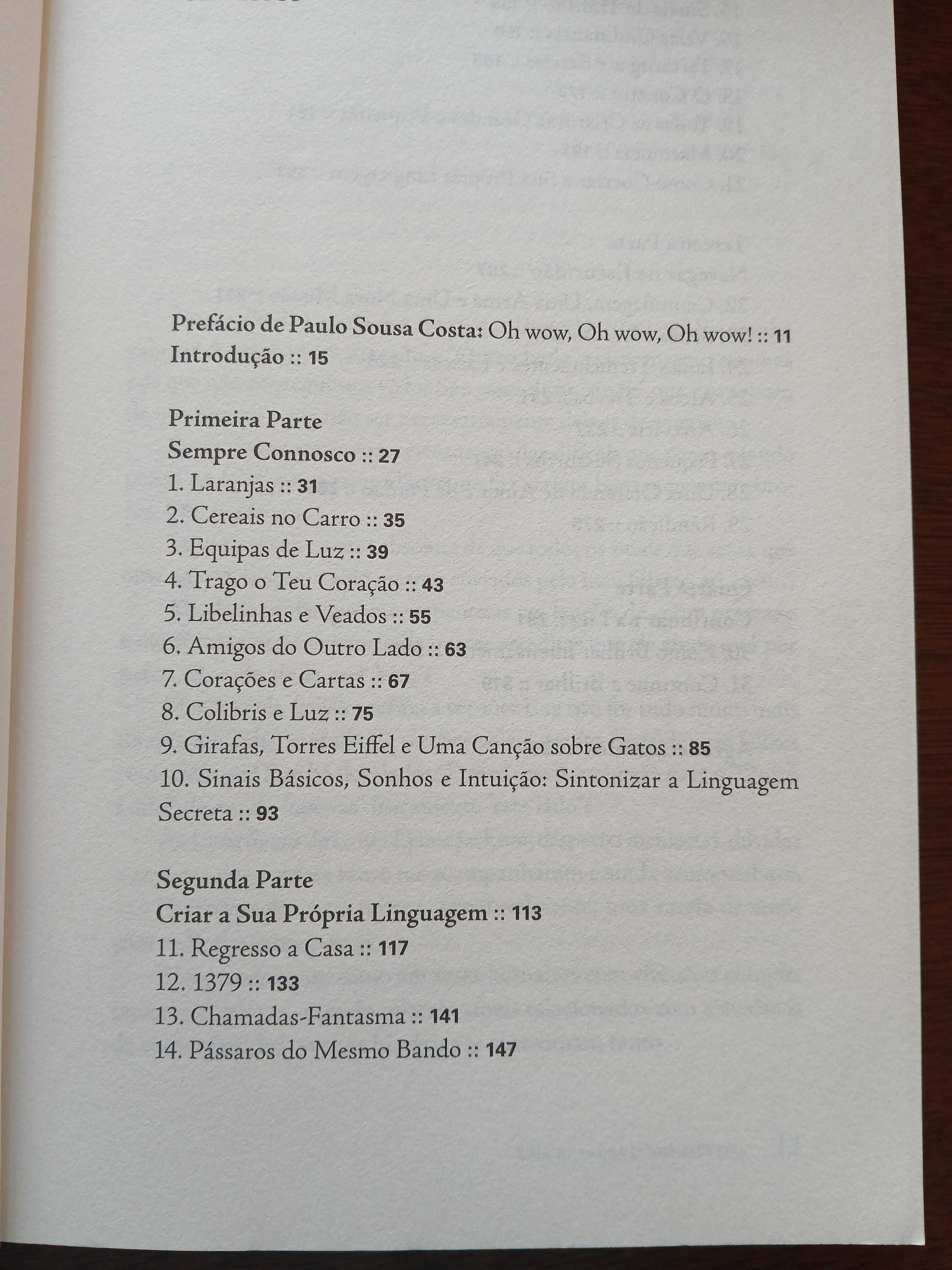 Livro Sinais- O Universo Fala Consigo.