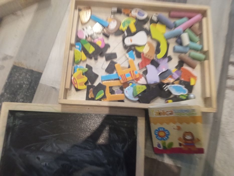 Zabawki drewniane edukacyjne+puzzle