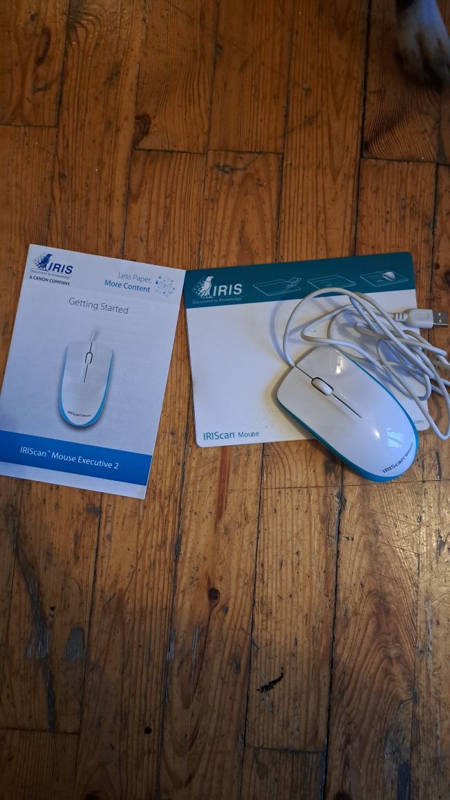 Mysz ze skanerem IRIS Executive 2, A3, USB