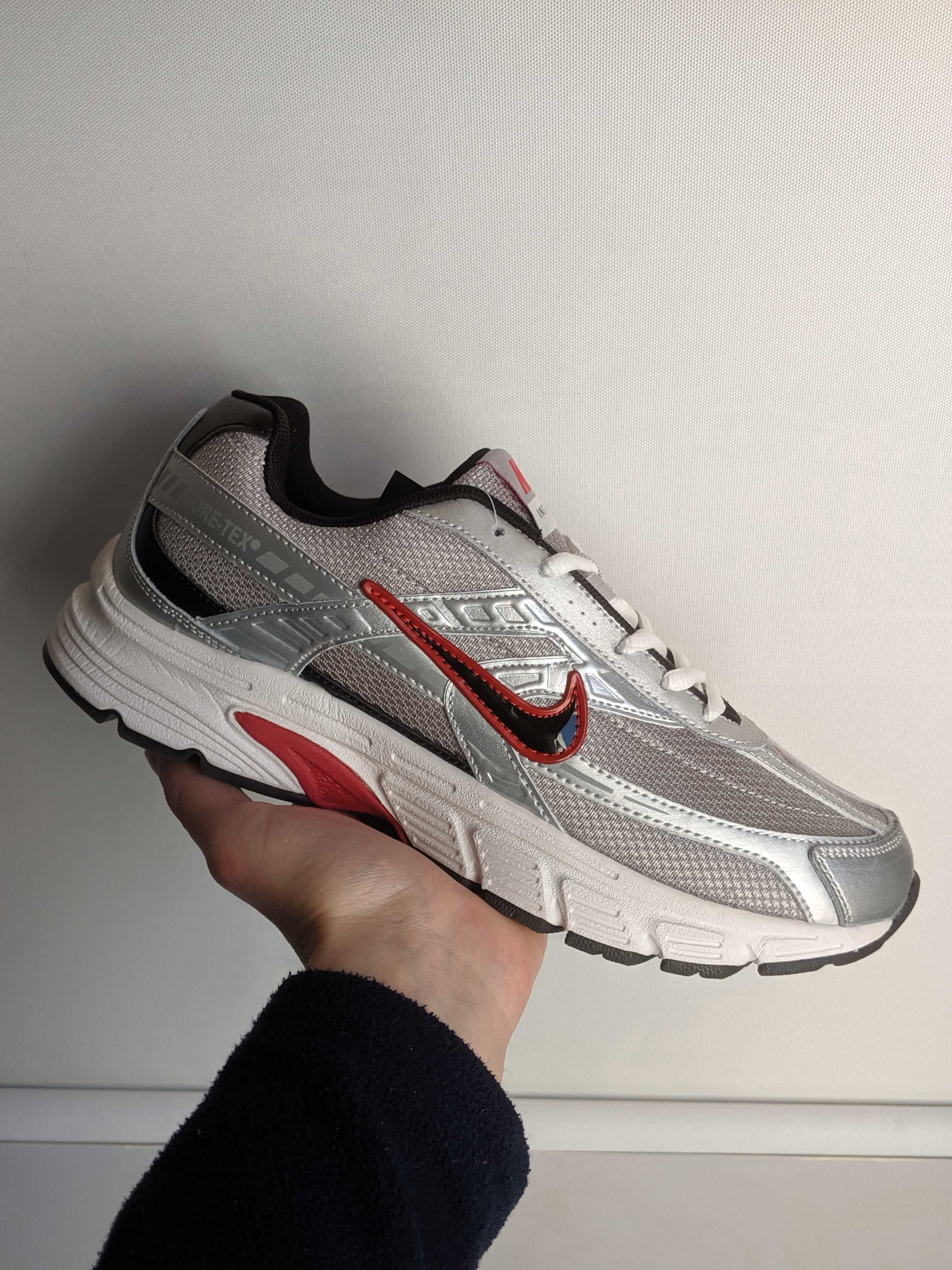 Чоловічі кросівки Nike Initiator Grey Red | Розміри 41 - 45