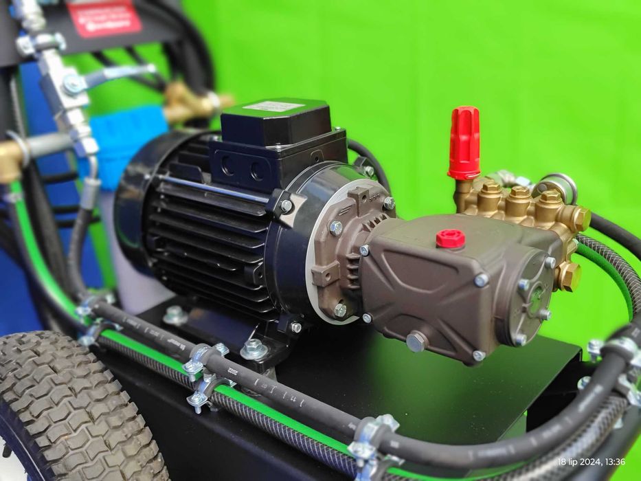 Pompa wysokociśnieniowa 250 bar – profesjonalna, NOWA, 400V