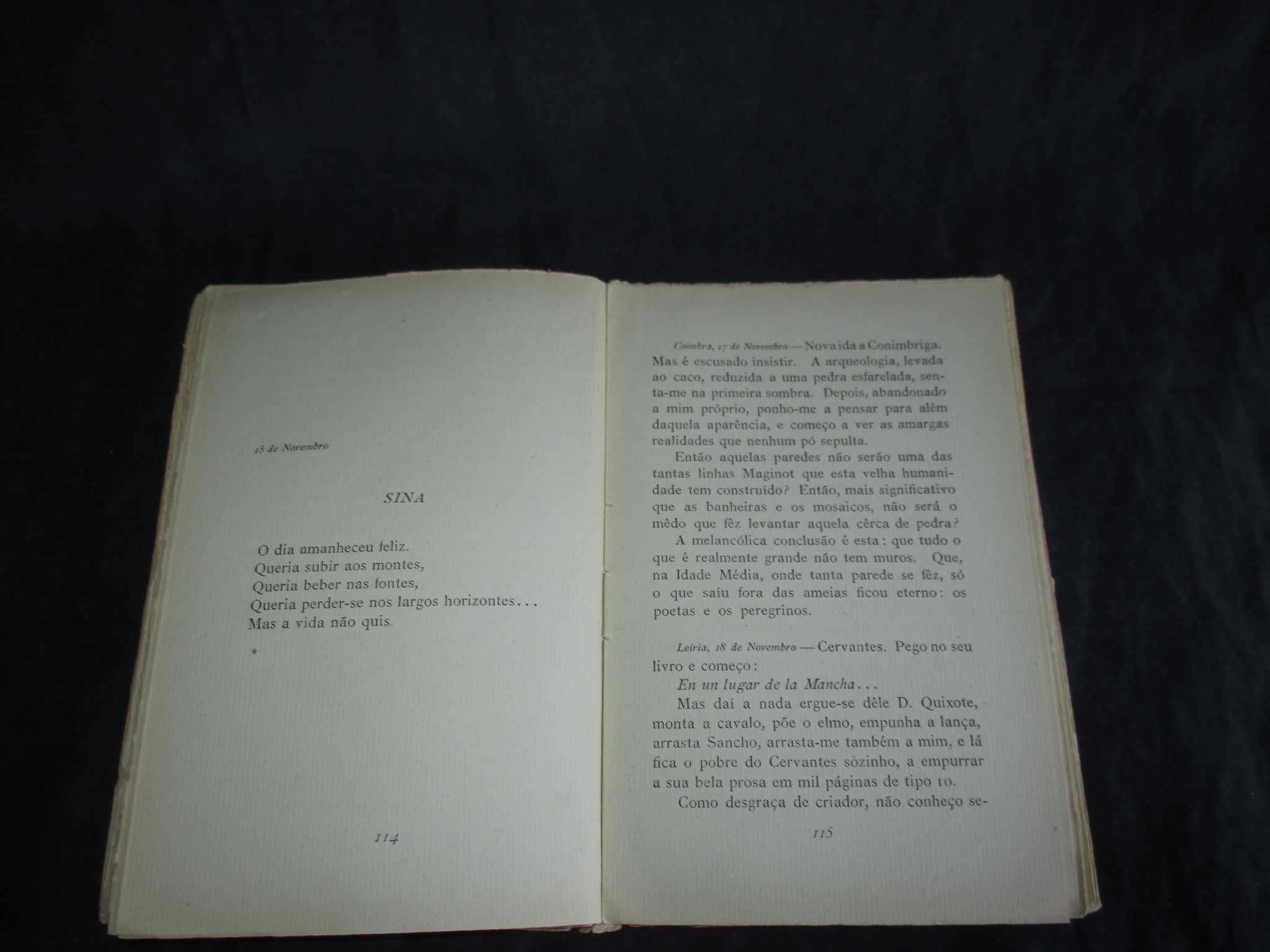 Livro Diário I Miguel Torga 2ª edição 1942 Coimbra