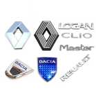 Емблемa RENAULT Рено, DACIA Дача Logan, Clio, Sandero, Laguna та інші