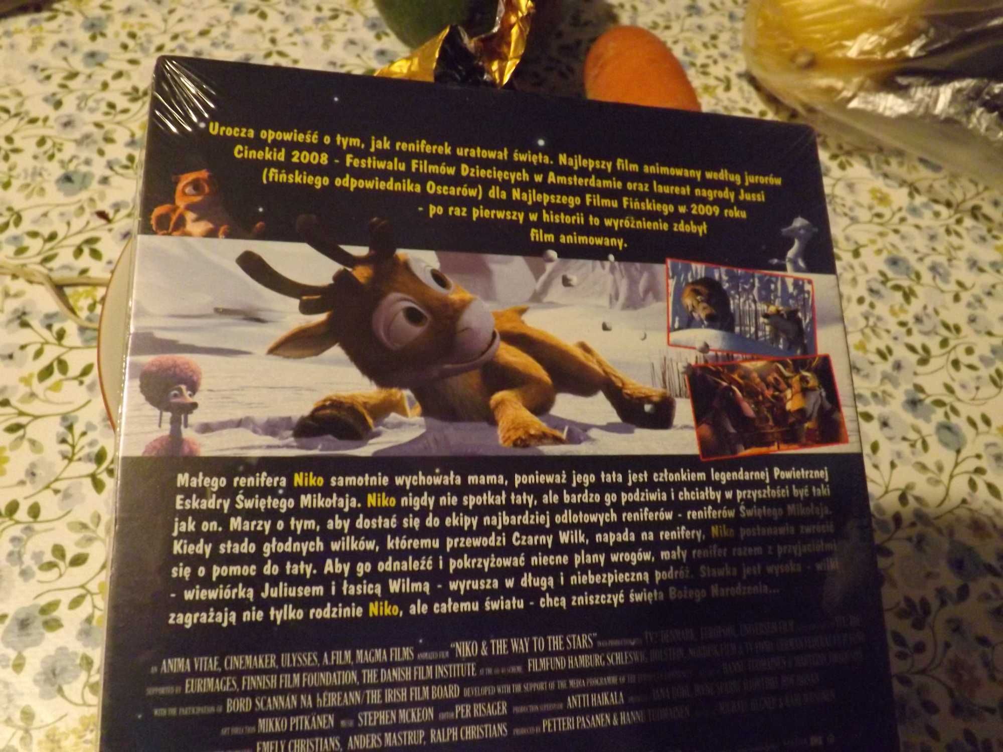 Renifer Nico ratuje Święta dvd nówka film bajka