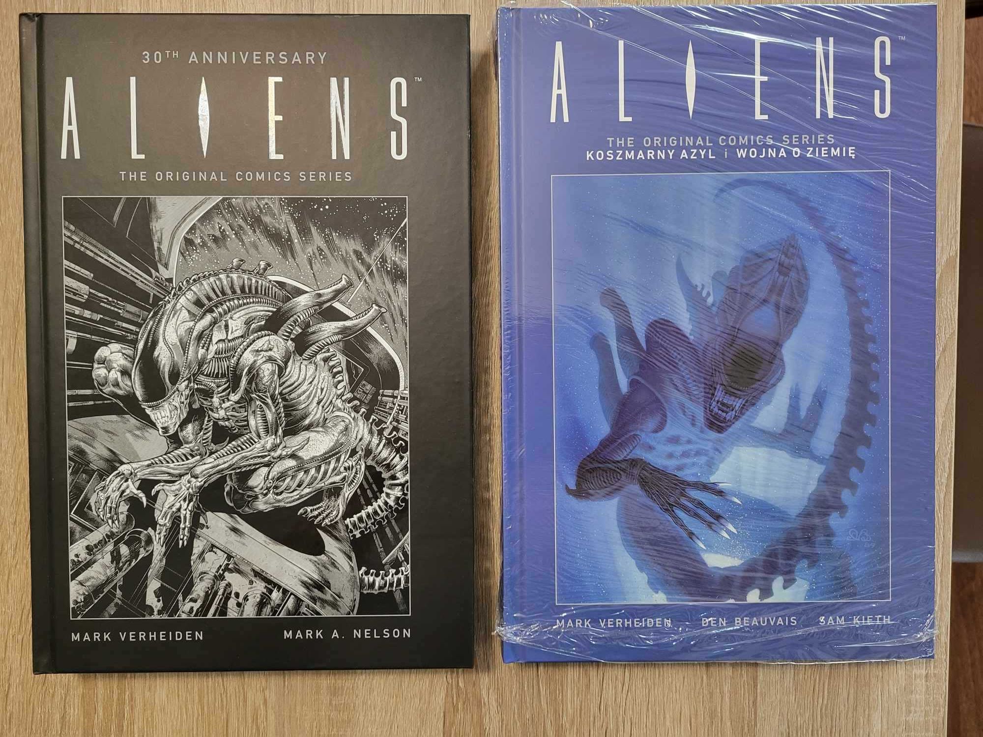 Komiksy Aliens tomy 1 i 2 wydanie polskie kolekcjonerskie