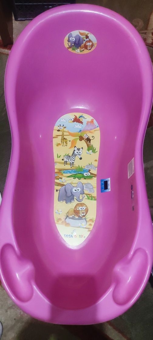 Ванночка для купання немовлят з індикатором температури води
