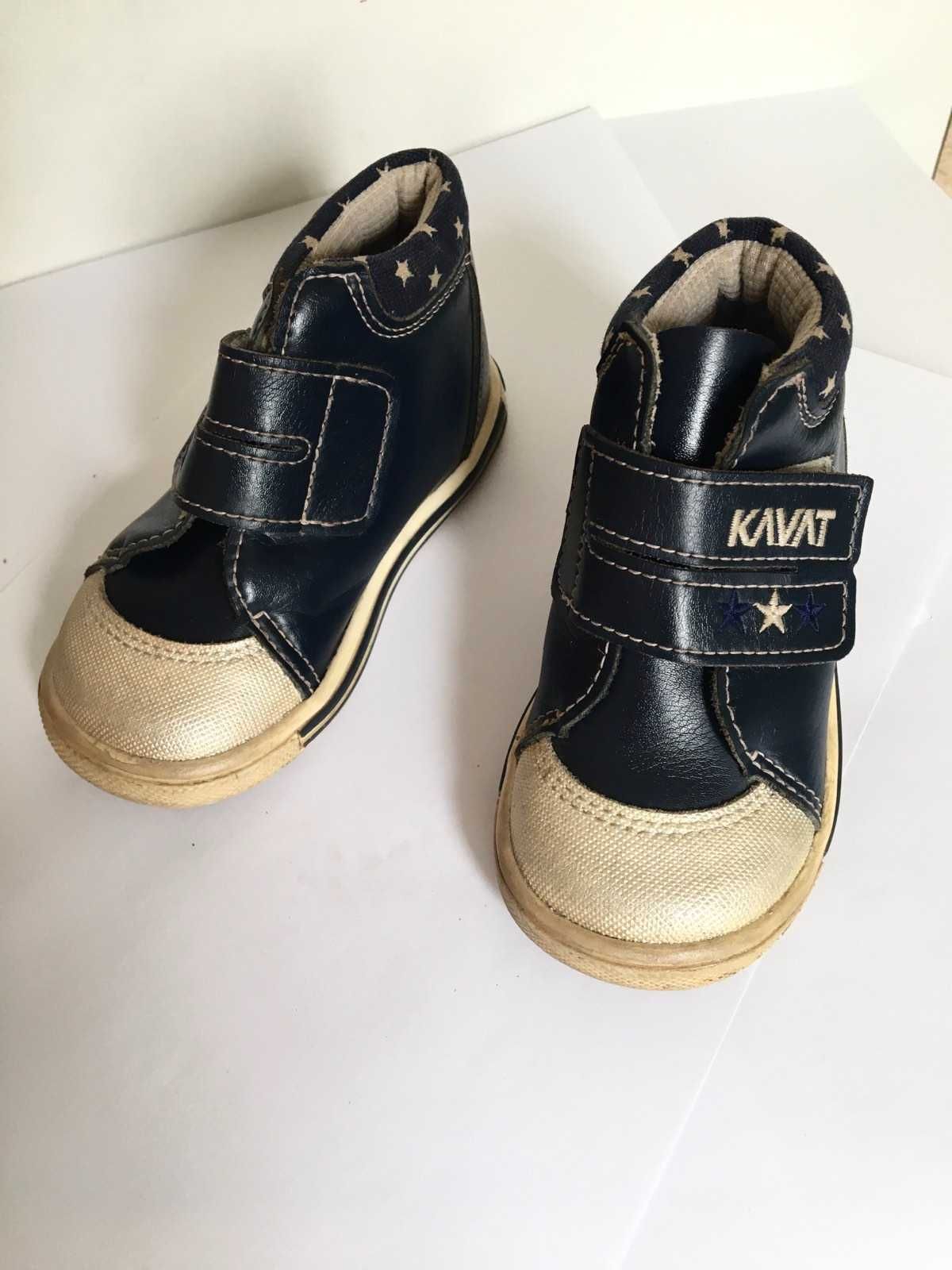 Туфли ботинки кожанные Kavat  р. 22 (14 см по стельке)