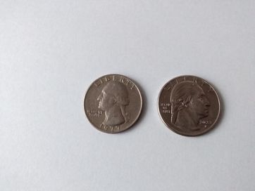 Quarter Dollar Washington Liberty 1977r. 2022r.