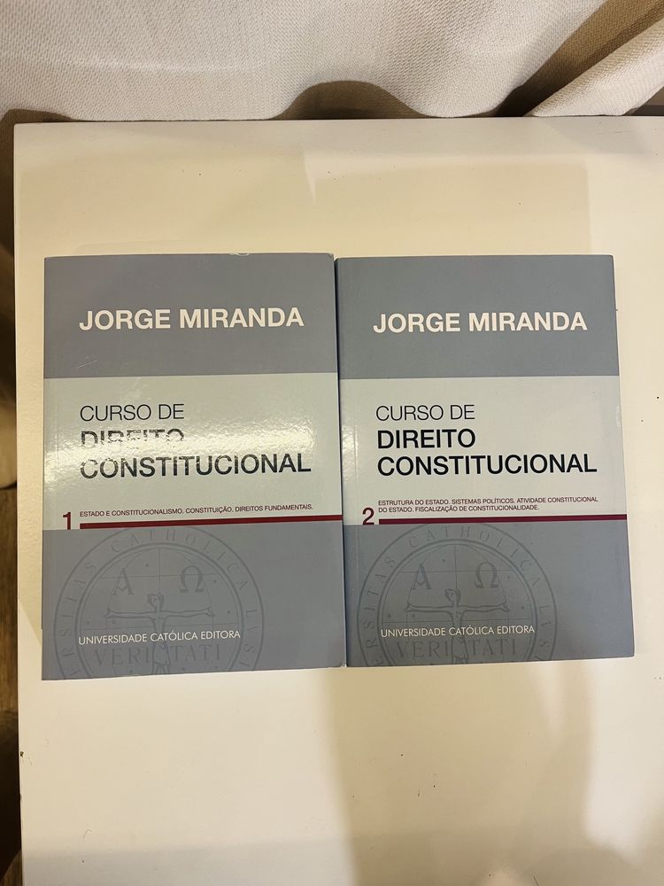 Curso de Direito Constitucional - Jorge Miranda