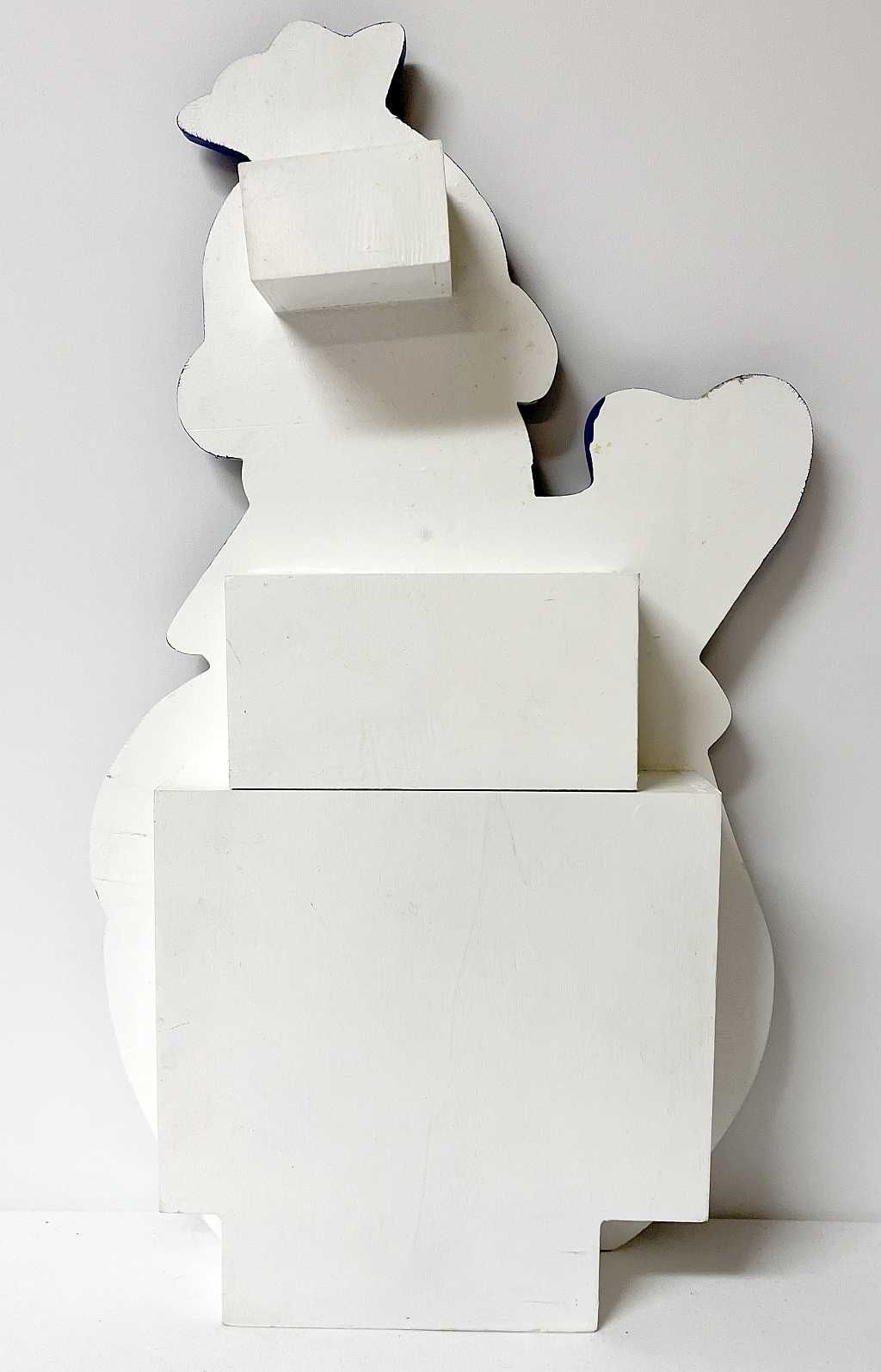 Bałwan Adwentowy z szufladami masywny 50cm /30cm.