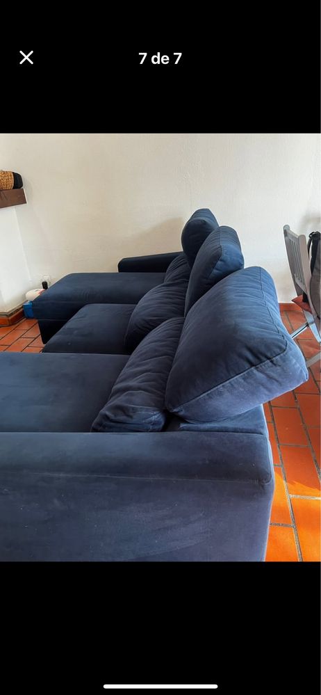 Sofa 3 lugares varias posiçoês