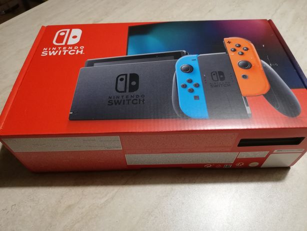 Nintendo switch red/blue new revision