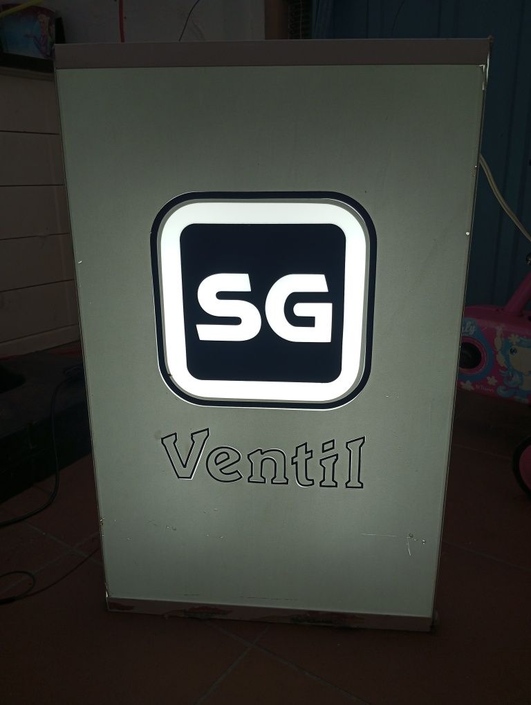 SG Ventil placa publicitário