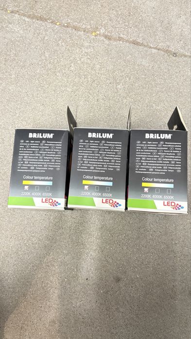 LED Żarówka LEDSTAR Amber 3 szt G95 E27/8W/230V 2200K