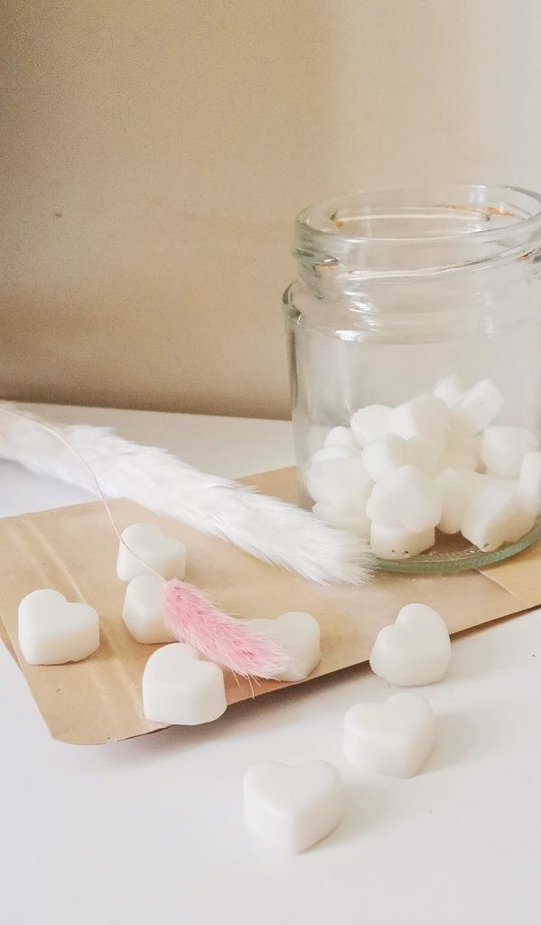 Wax melts com aroma de baunilha
