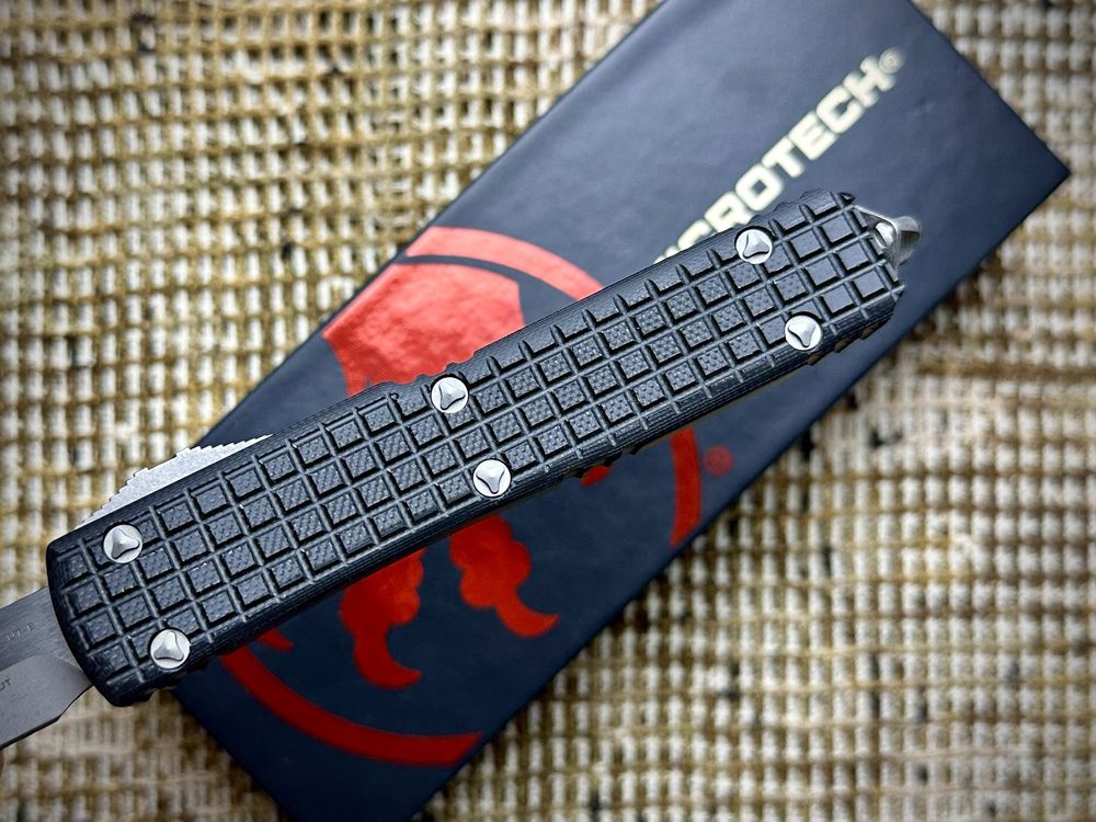 Нож Microtech Ultratech Bayonet Apocalyptic Frag G10 Magnacut