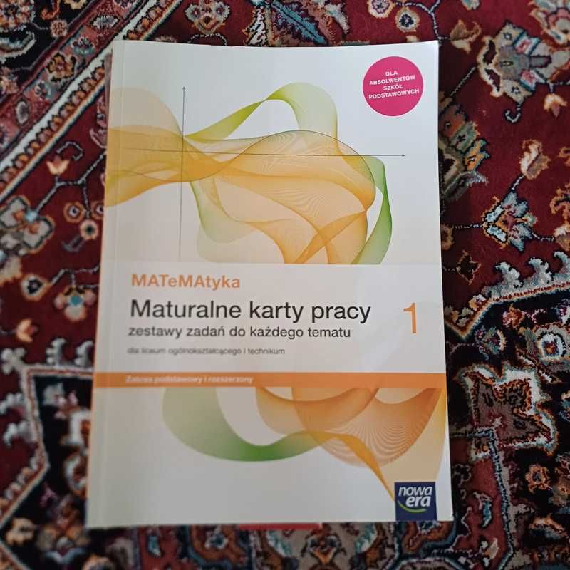 Matematyka - Maturalne karty pracy 1 - dla liceum i technikum-Nowa Era