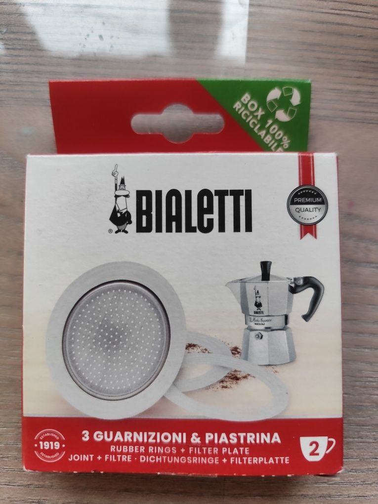 Запчастини прокладки для гейзерної кавоварки Bialetti