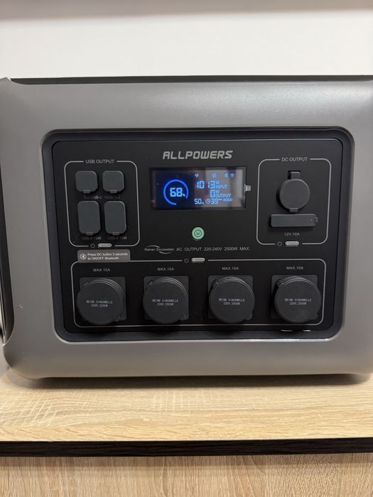 Зарядна станція ALLPOWER R2500 (ups, безперейбіне живлення, powerbank)