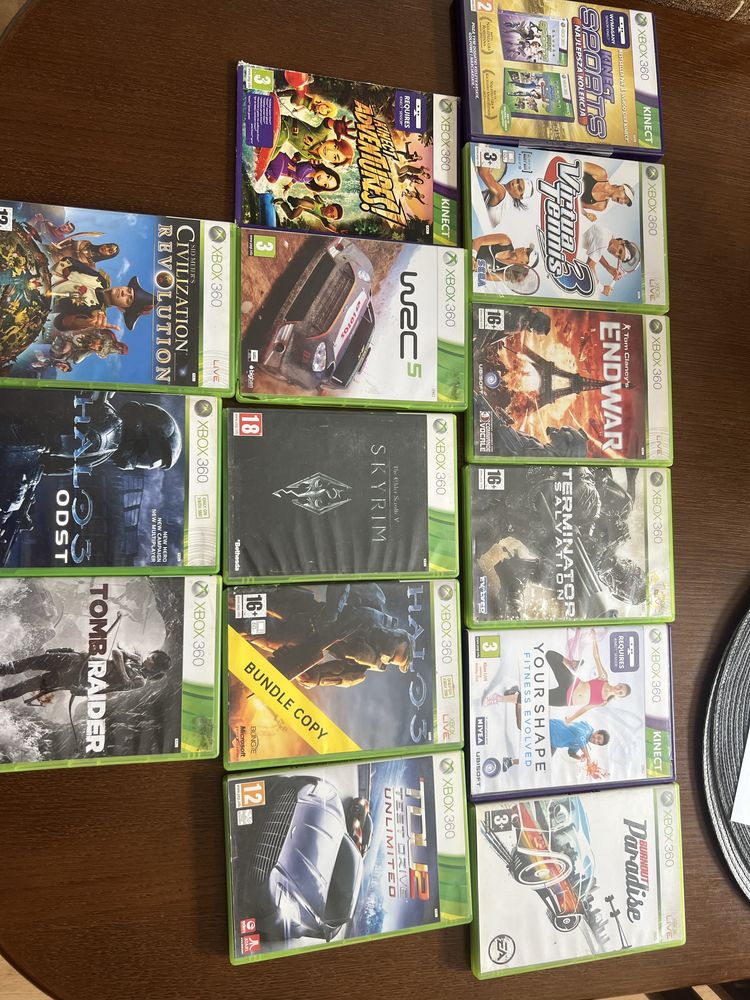 Gry Xbox 360.