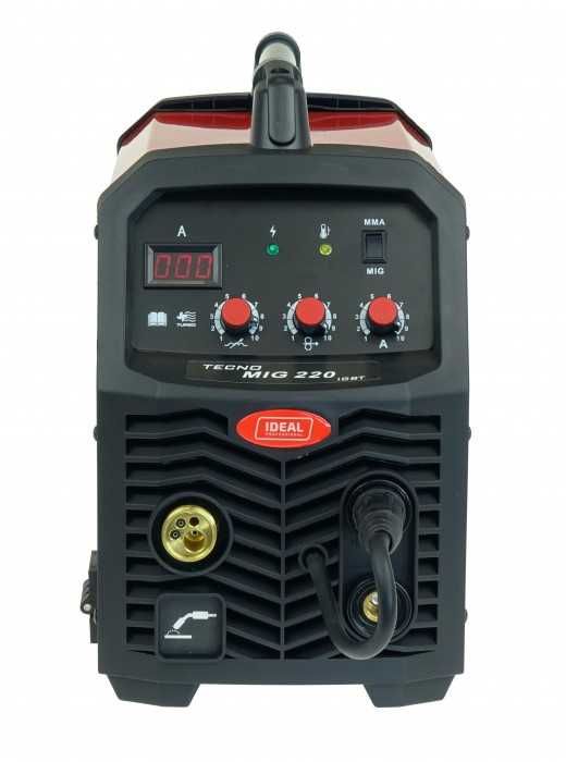 Spawarka migomat Ideal TECNO MIG 220 MMA DIGITAL (zestaw) +5kg SG2