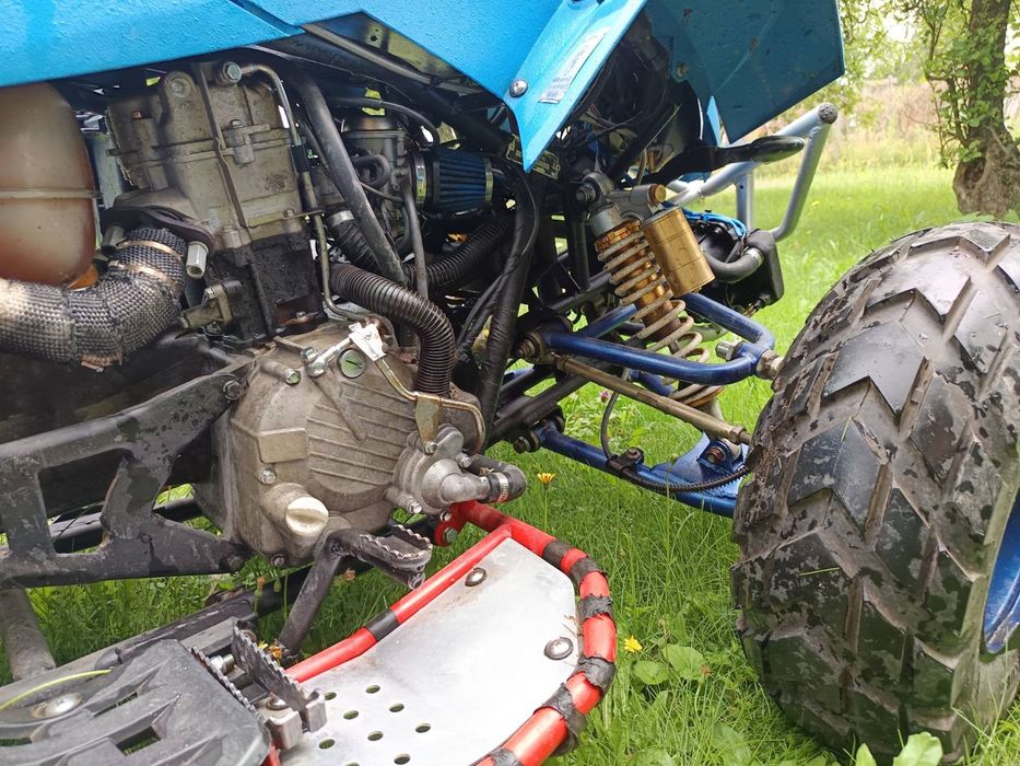 Quad 250 zarejestrowany