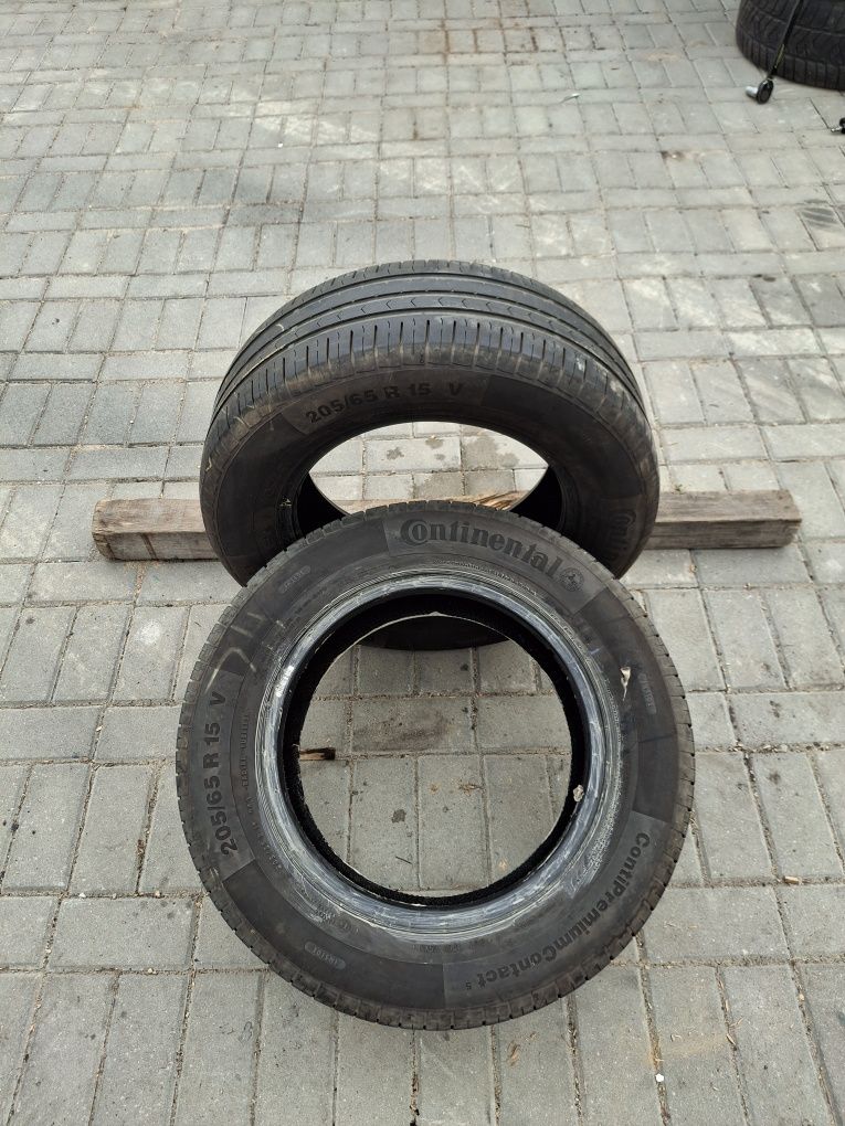 2x opony letnie 205/65r15 Continental