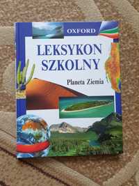 Oxford Leksykon Szkolny Planeta Ziemia album naukowy dla dzieci