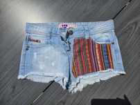 Damskie spodenki jeansowe szorty YesYes S