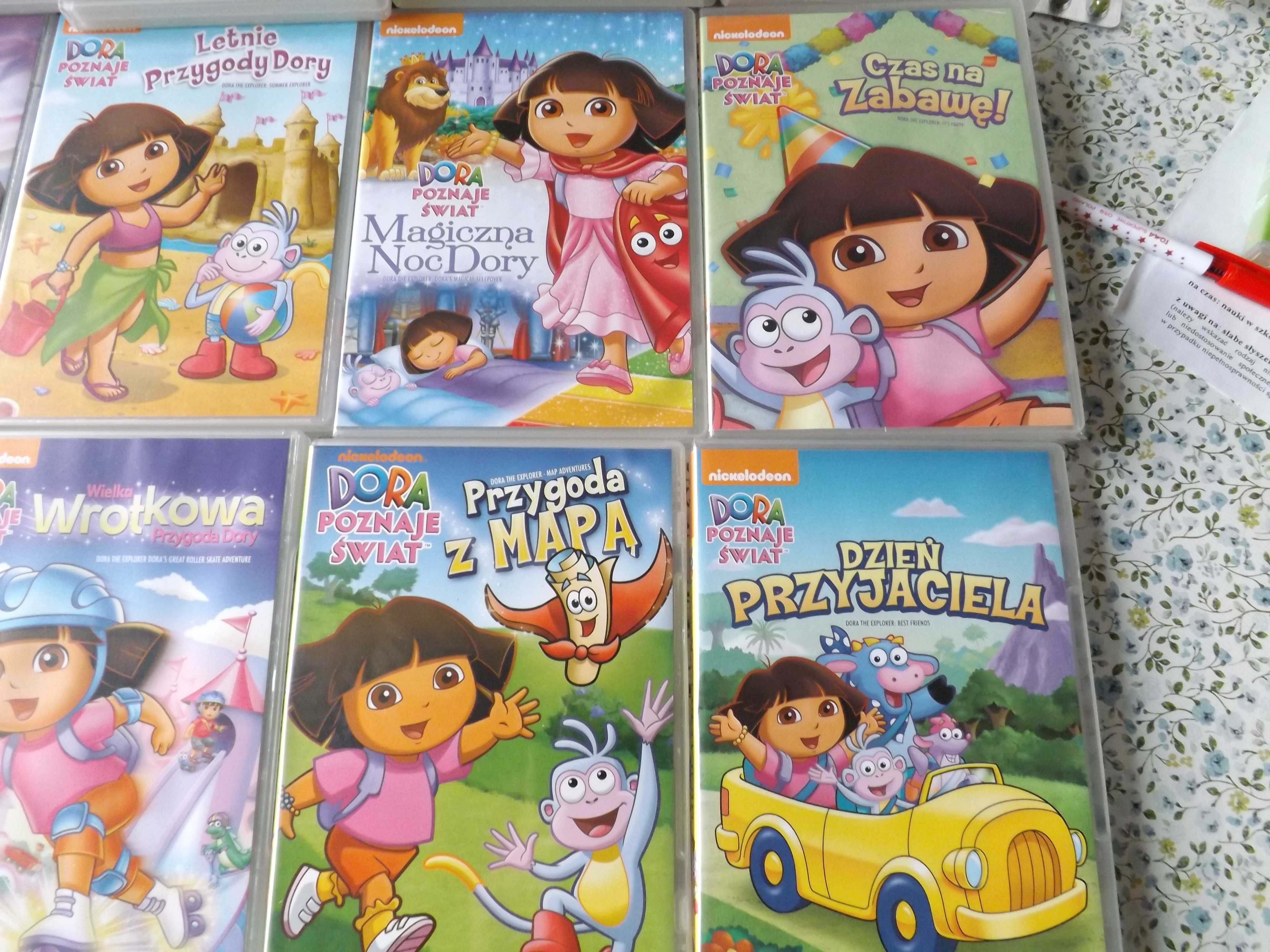 dora poznaje świat bajki filmy dvd