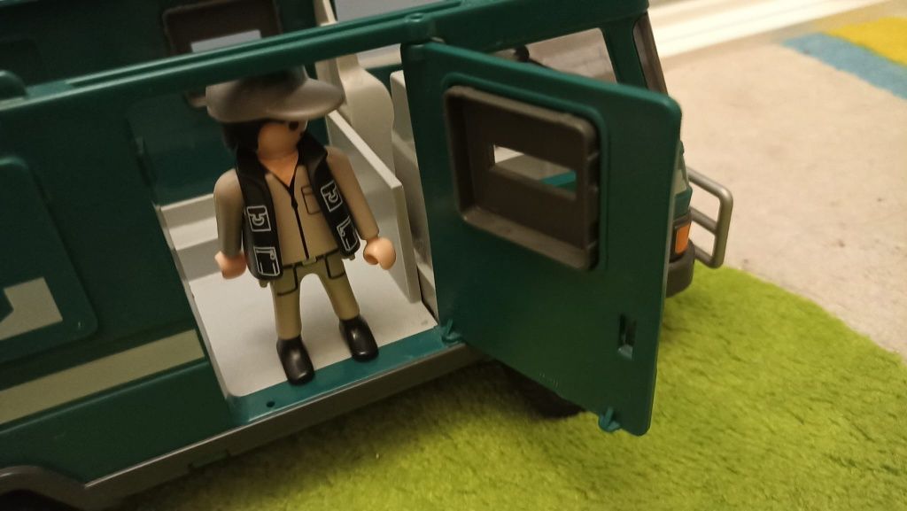 Playmobil City Action 5566 Transporter pieniędzy auto samochód