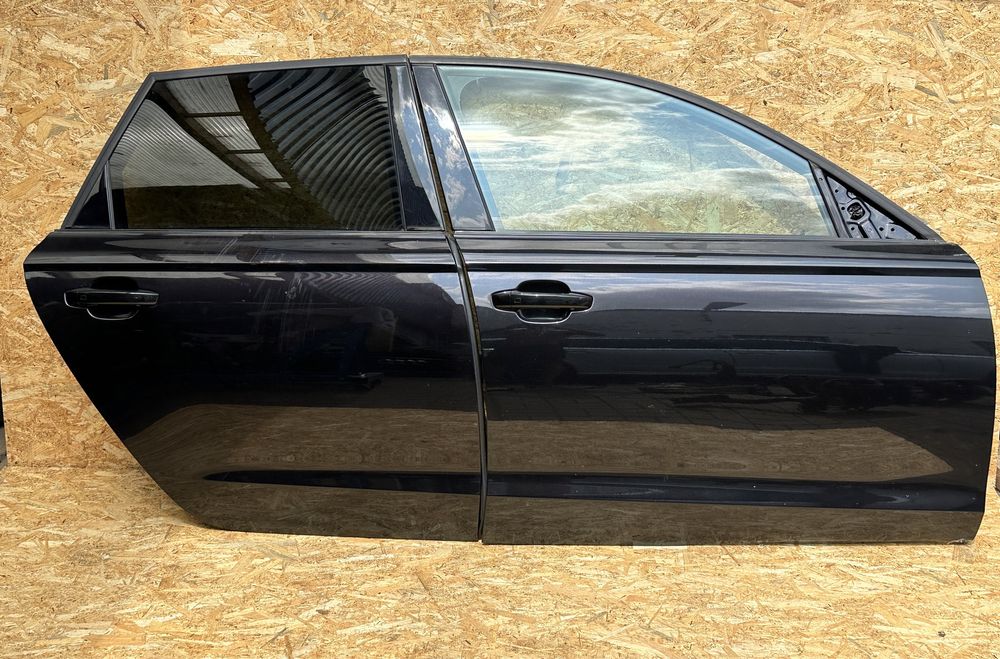 AUDI A6 S6 C7 Avant Drzwi przód tył prawe lewe tylne czarne poszycie