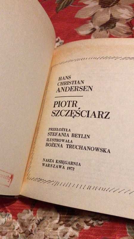 Gratka literatura dziecięca Andersen opowieść Piotr Szczęściarz