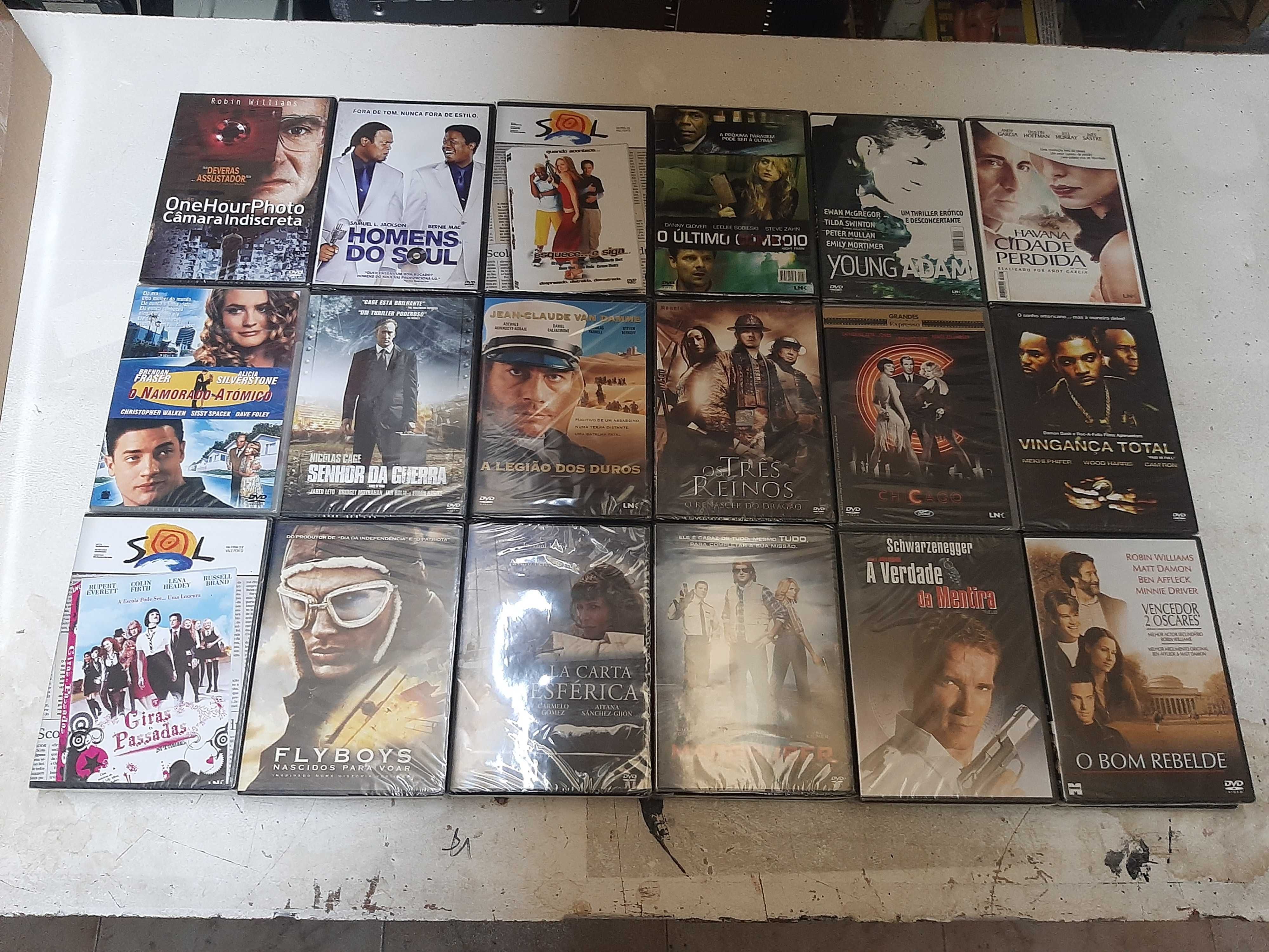 DVD 3- DVD's NOVOS 72 un Ver lista Abaixo) - PROMOÇÂO