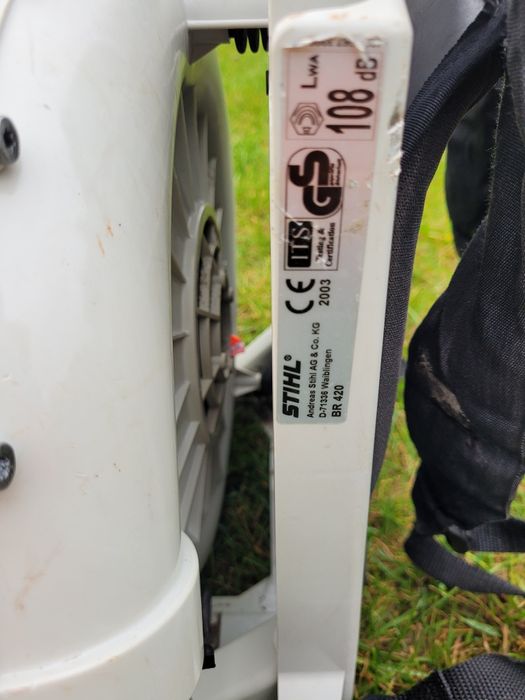 Dmuchawa plecakowa br 420