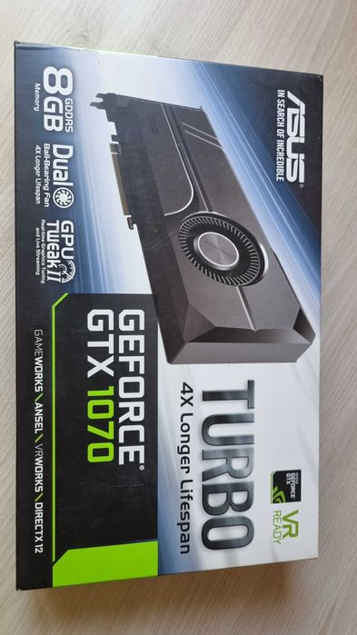 Відеокарта ASUS Turbo GTX 1070 8GB