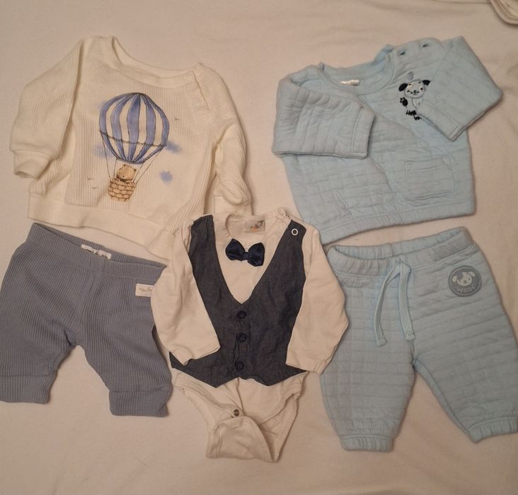 Ubranka dla noworodka, ubranka dla niemowlaka, wyprawka