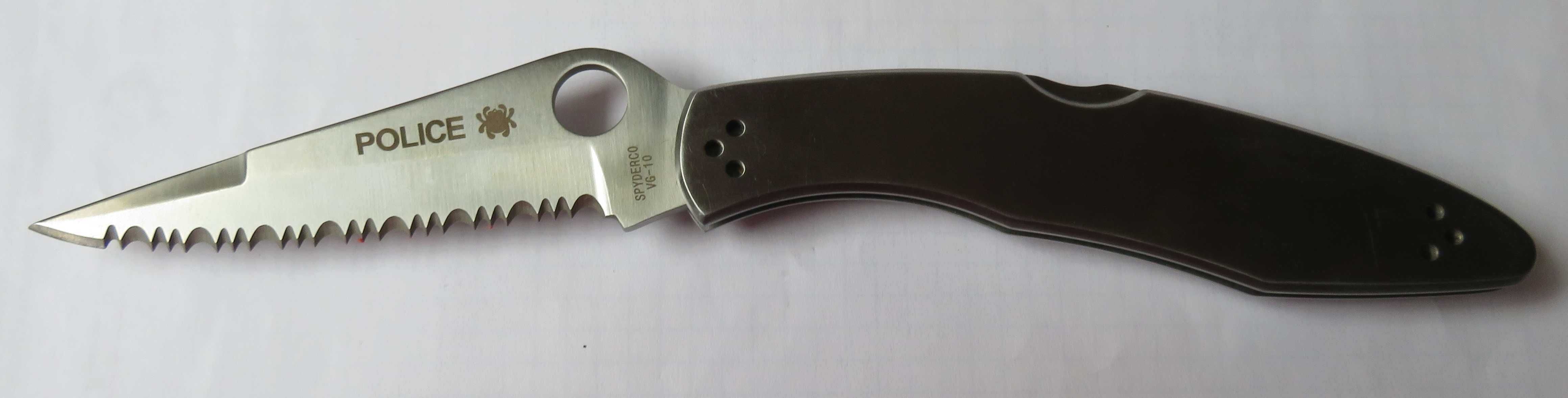 Nóż składany folder Spyderco Police