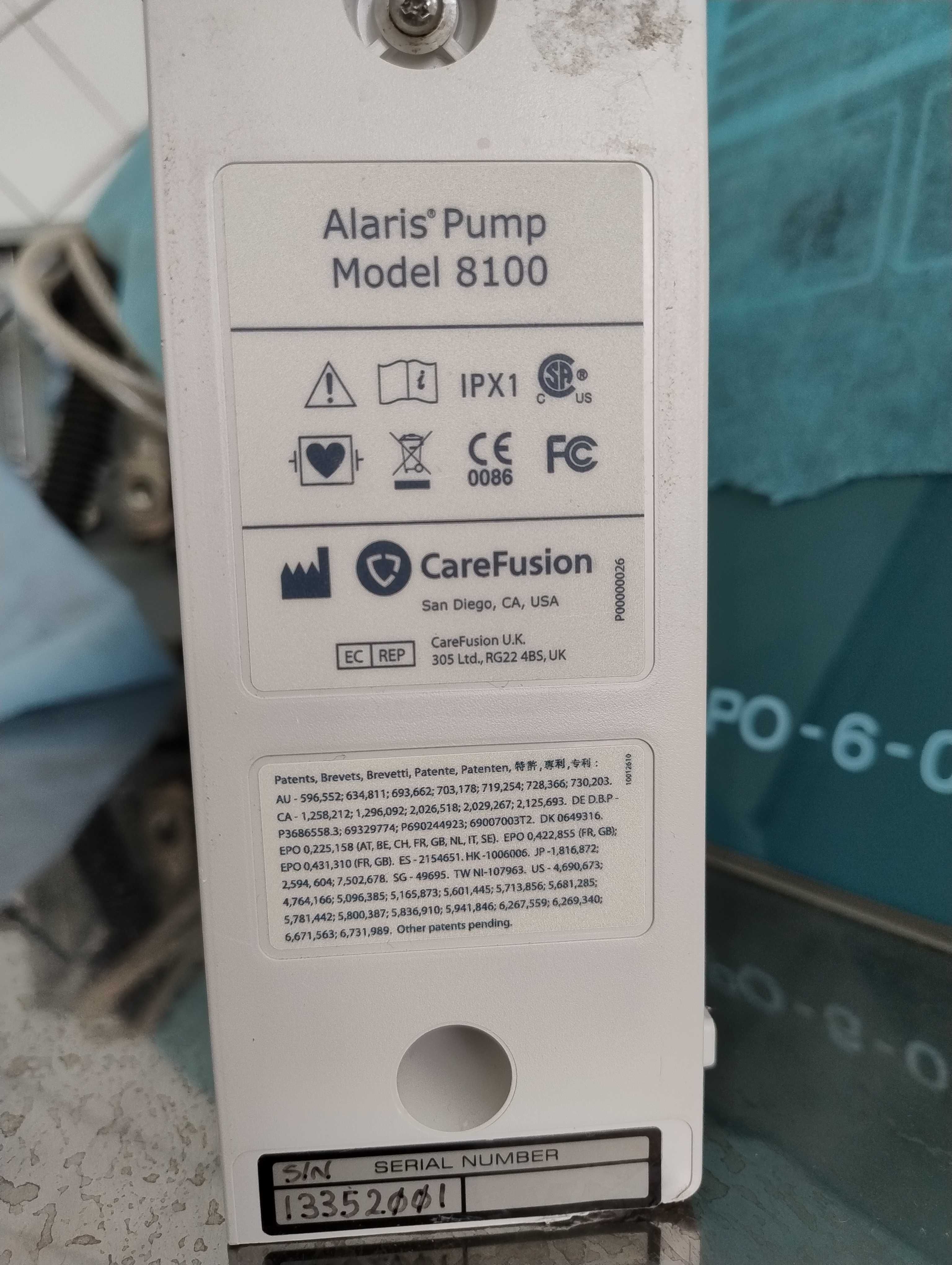 Infusion pump Alaris 8100
