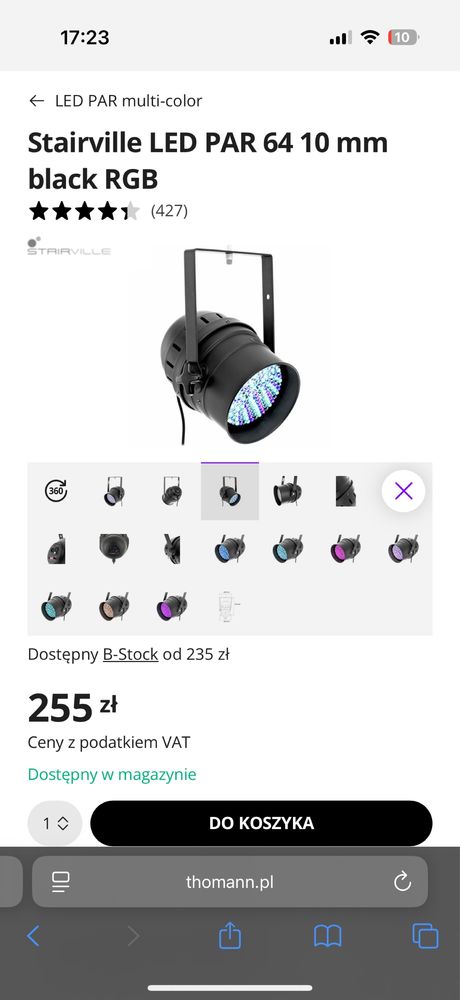 LARS LED PAR64 183 Led 10mm