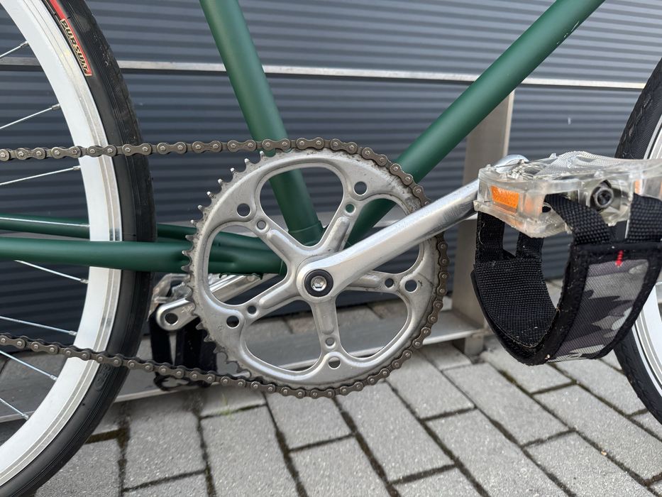 Rower fixie ostre koło singlespeed gravel XXL BAR8 Canyon Rose retro