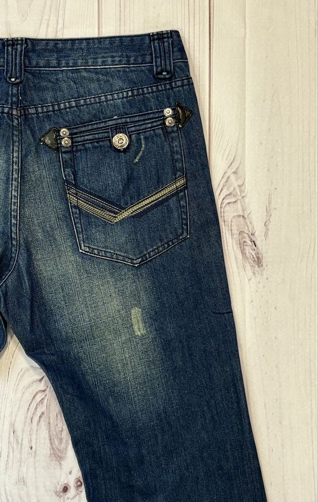Spodnie jeansowe Hama Denim Co Streight Fit W34L34