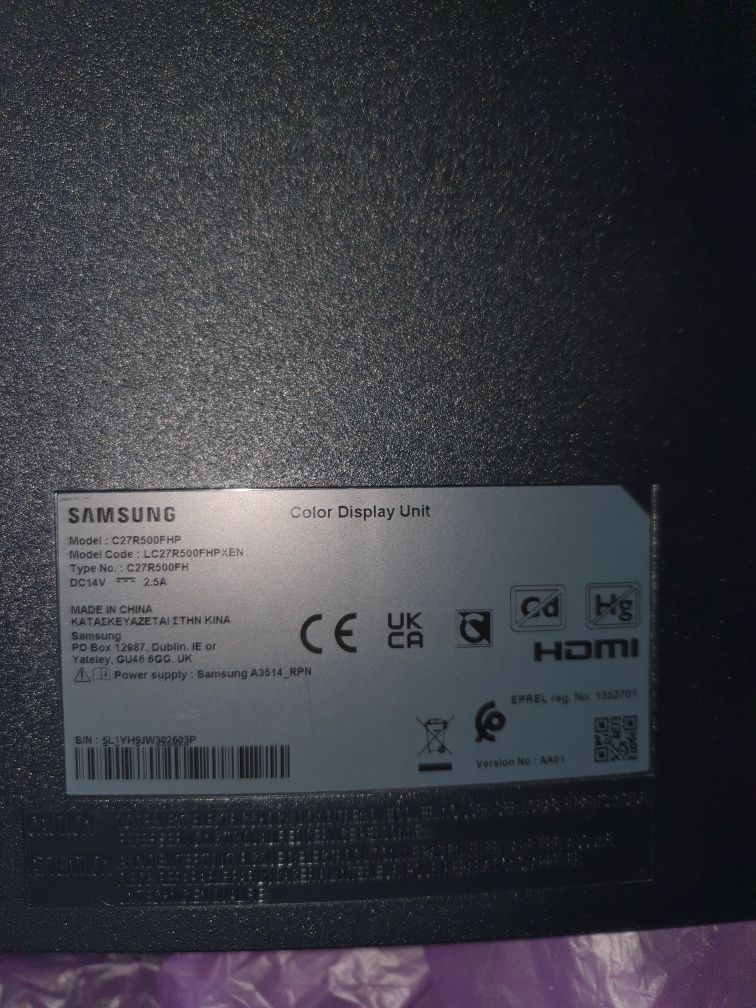 Płyta główna monitora Samsung