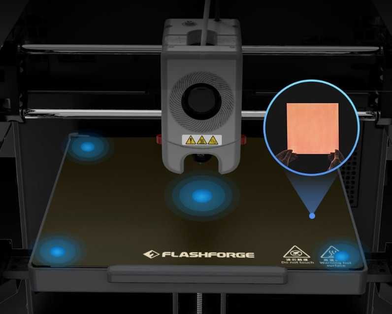 Drukarka 3D FLASHFORGE AD5M automatyczne poziomowanie 600mm/s druk FDM